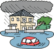 備えよう 風水害対策 自然の脅威 風水害 気象の変化に注意を 浦安市防災のてびき