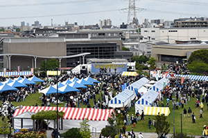 写真：浦安市民まつり全体の様子
