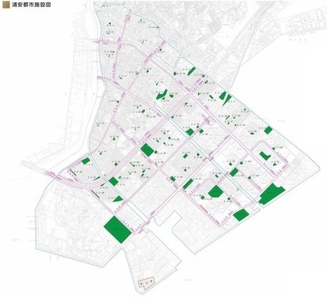 浦安都市施設図