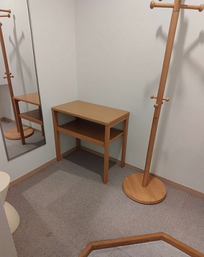 本館の更衣室の写真