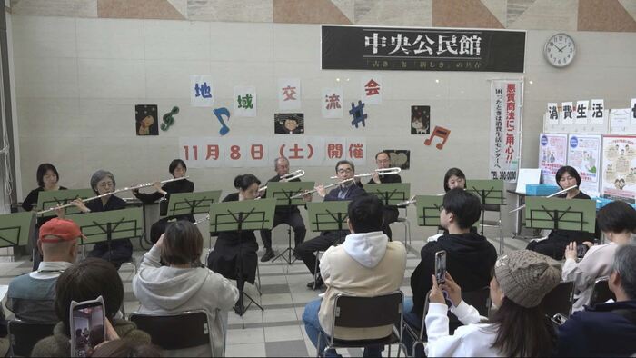 写真：地域交流会の様子