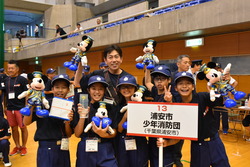 写真：少年消防クラブ交流会の様子