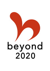 イラスト：beyond2020ロゴマーク