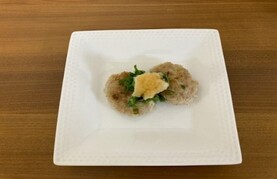 写真：れんこんの鶏団子