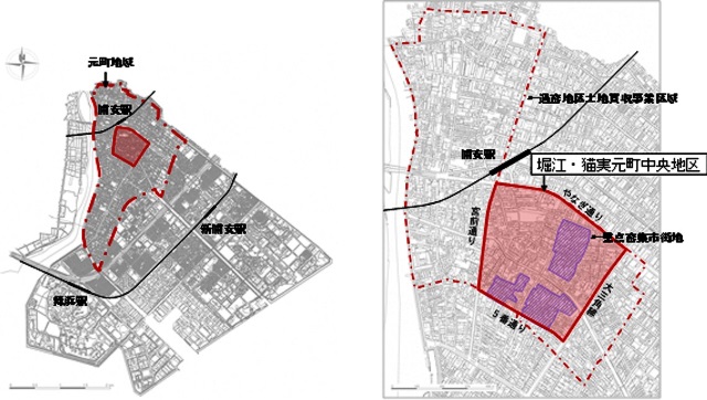 堀江・猫実元町中央地区