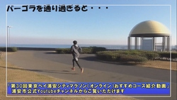 東京ベイ浦安シティマラソンオンラインおすすめコース紹介動画の一場面の画像