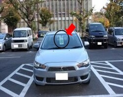 車内での掲示例