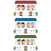 Illustration of a municipal housing