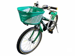 写真：ナンバー7の自転車