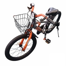 写真:ナンバー26の自転車