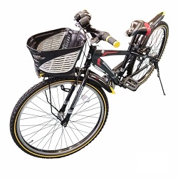 写真:ナンバー30自転車