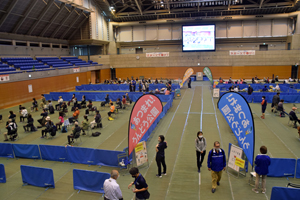 写真：バルドラール浦安アリーナの様子