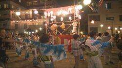 写真：自治会夏祭りの様子