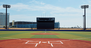 写真:浦安市運動公園野球場