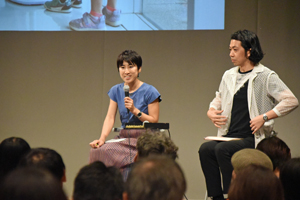 写真：質問に答える樫村氏