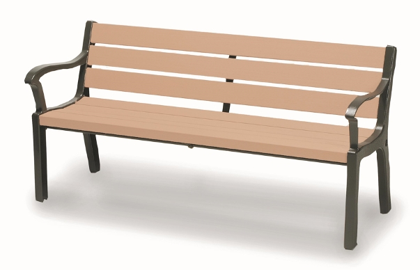 背付きベンチのイメージ