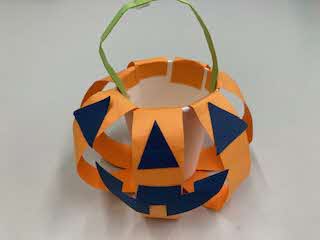 ハロウィンかぼちゃのバック