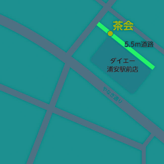 場所の地図