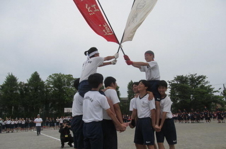 騎馬戦（浦安中）