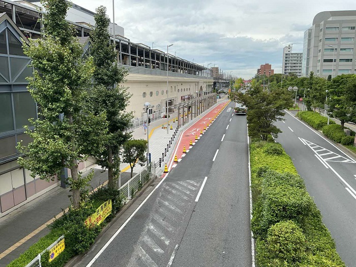 新浦安駅北口バス停