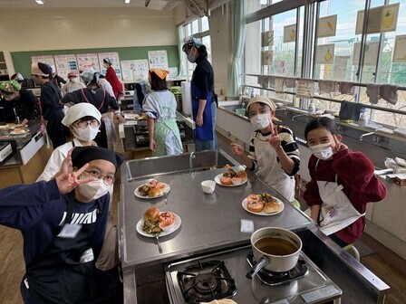 第2回クッキングクラブの様子