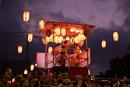 写真：やぐらの様子
