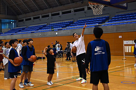 写真：バスケットボール