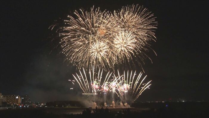 写真：浦安市花火大会の様子