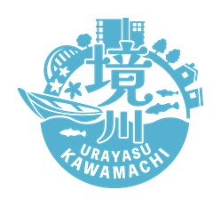 単色（青）のロゴマーク