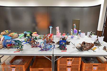 写真4：図画工作・美術部門の作品