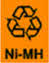 ニッケル水素電池のリサイクルマーク