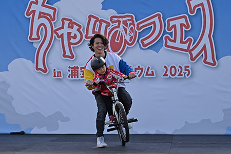 写真：BMXパフォーマンスショー