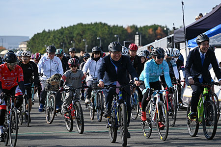 写真：パレードランの様子