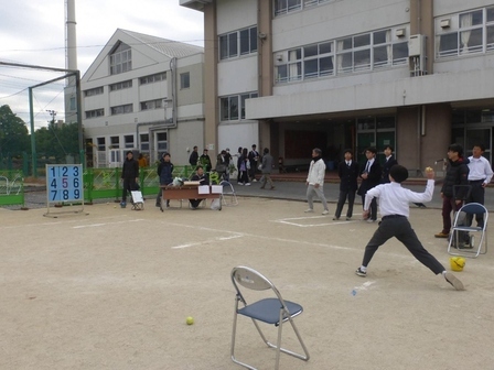 ストラックアウトの様子