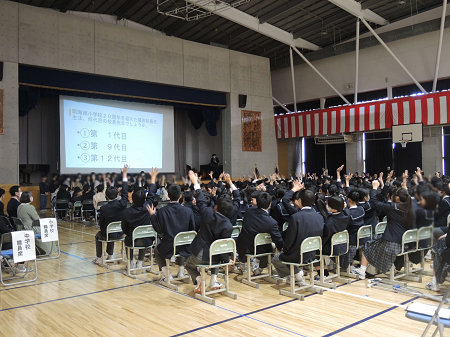 クイズ企画の様子