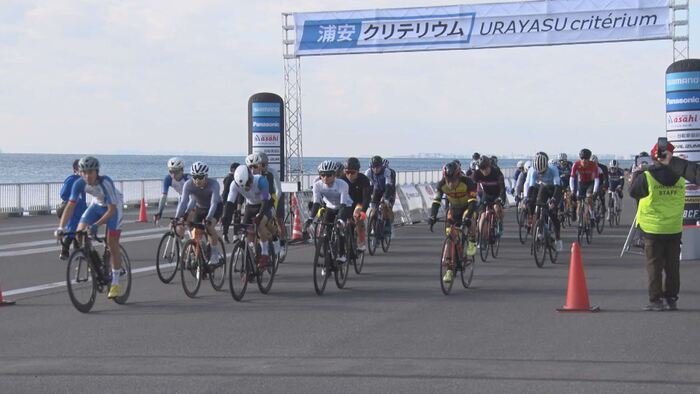 写真：浦安クリテリウムの様子