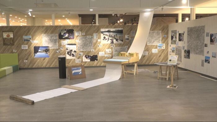 写真：浦安藝大アートウイークの展示