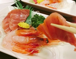 写真：お刺身の盛り合わせ