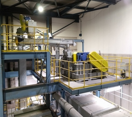 改修などを行ったコンベヤの写真