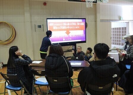 見明川小学校での活用の様子