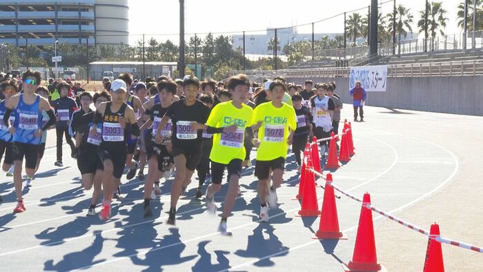 写真：第35回東京ベイ浦安シティマラソンの様子