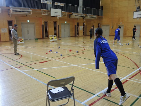 ボッチャの体験