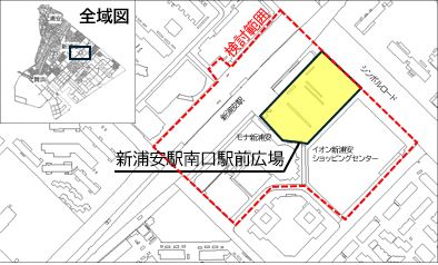 画像：駅周辺図
