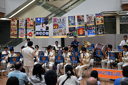 火災予防コンサートの様子