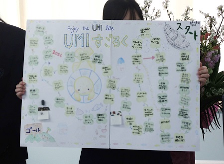 卒業生から在校生へ送るもの