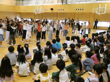 上級生からの発表