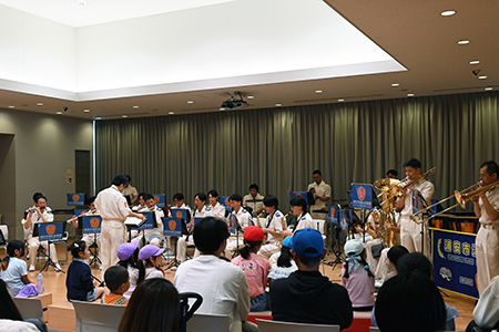 写真：消防音楽隊