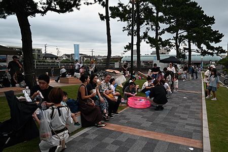 境川公園の様子
