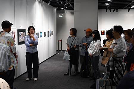 写真：講評の様子